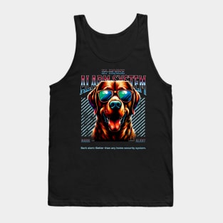 Bark Alert Chesapeake Bay Retriever Dog Tank Top